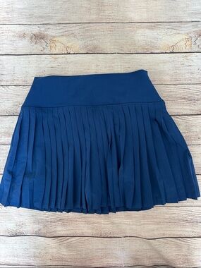 Abercrombie YPB Pleated Navy Blue Athletic Skort Size Medium